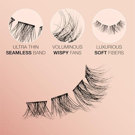Vluxe Soft Luxe Faux Mink Lash Cluster-ve