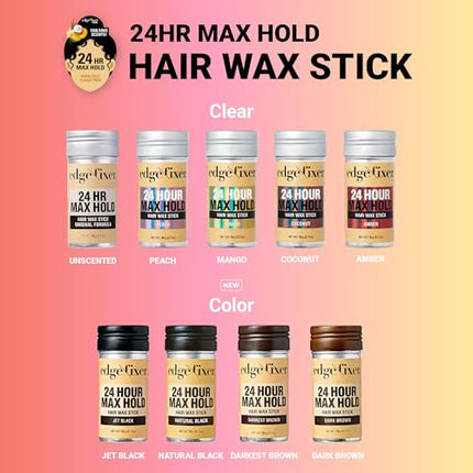 Red By Kiss Hair Wax Stick 24hr Max Hold 2.7oz-ews99d(jet Black)