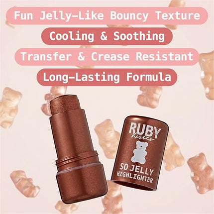 Ruby Kisses So Jelly Highlighter Stick-rjh05(rose)