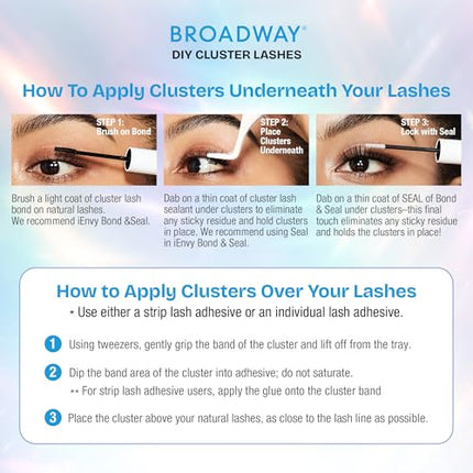 Kiss Broadway Lash Clusters-diy40