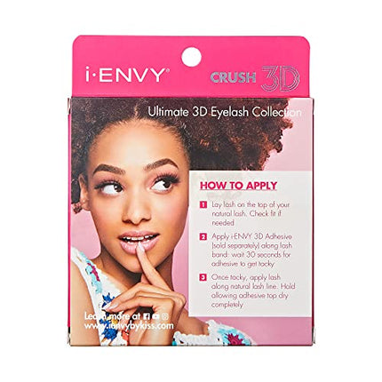 Ienvy False Eyelashes 3 Pairs Fluffy And Natural Multiangle-kpeim108