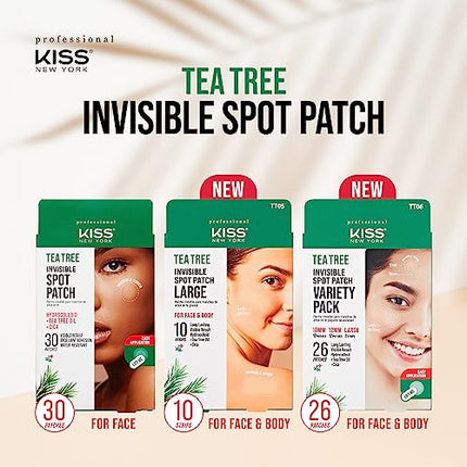 Kiss New York Face Moisturizer Tea Tree Oil Control-tt06(varietypack 26 Patches)