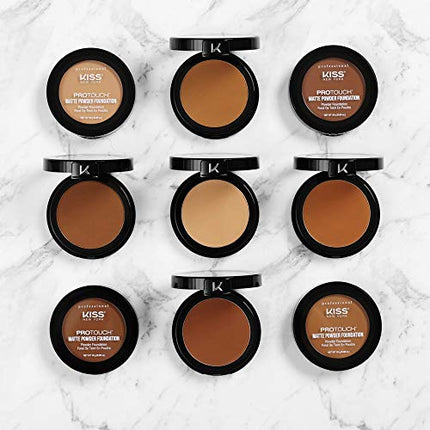 Kiss New York Professional Matte Powder Foundation-rbwp04(sun Beige)
