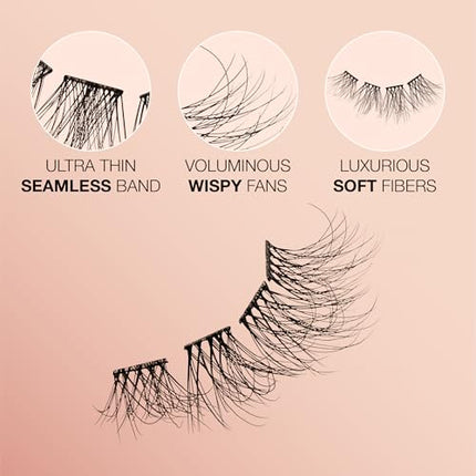 Vluxe Soft Luxe Faux Mink Lash Cluster-ve