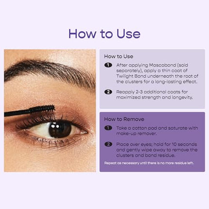 Kiss I-envy Cluster Palette Twilight Bond Lash Adhesive-cb03