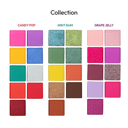 Kiss Ruby Kisses Eyeshadow Palette- Rmps14d(grape Jelly)