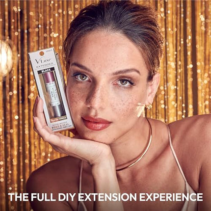 Kiss Vluxe Diy Eyelash Extension Lash Adhesive-veb03(black Serum Infused 0.29oz)