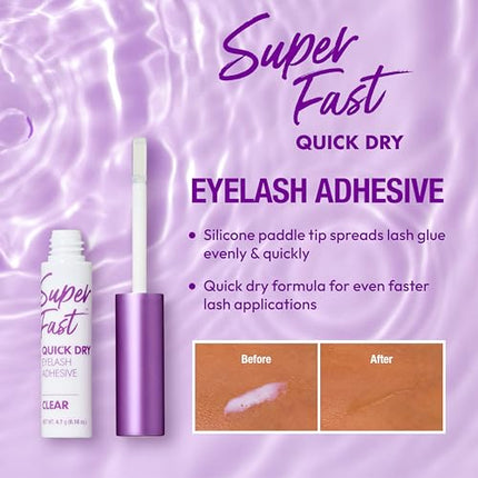I-envy Super Fast Quick Dry Clear & Super Strong Hold Eyelash Adhesive-kpeg22(2pack)