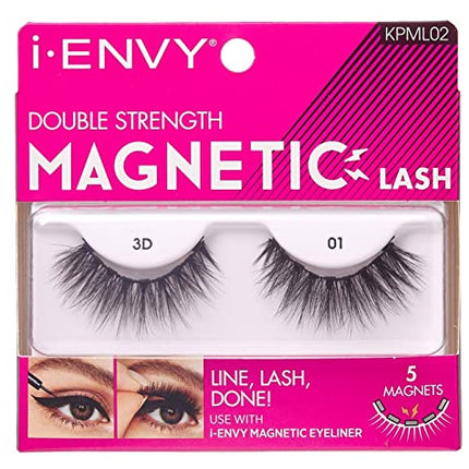 Kiss I Envy Magnetic 3d 01 Lashes-kpml02