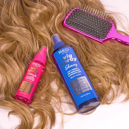 Red By Kiss Wig Spray, Extra Shine & Detangling Control-ws05(8oz, Detangling)