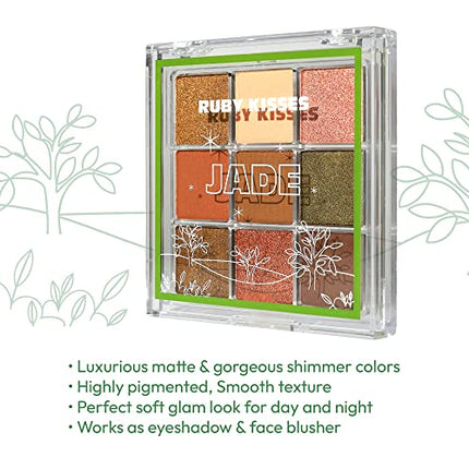 Kiss Ruby Kisses Eyeshadow Palette - Rmps20d(waikiki Beach)