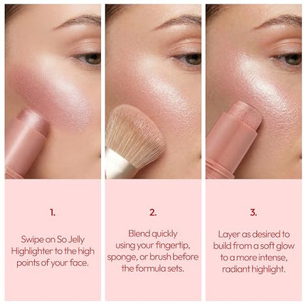Ruby Kisses So Jelly Highlighter Stick-rjh05(rose)