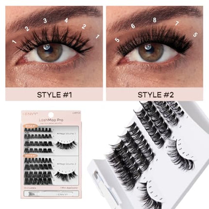 I-envy Lashmap Pro, Lash Cluster Kit-lmp03(mega Volume)
