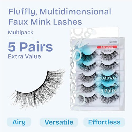 Kiss Broadway False Lashes Multipack-bwym10(soft Glam)