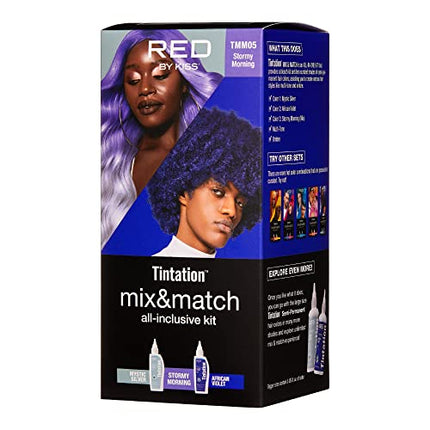 Red By Kiss Tintation Mix & Match All-inclusive Kit-tmm05(stormy Morning)