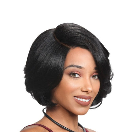 Zury Sis Synthetic Sassy Hand-tied Half Moon Part Wig - H Miu