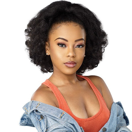 Sensationnel Curls Kinks & Co Synthetic Drawstring Ponytail - Rain Maker