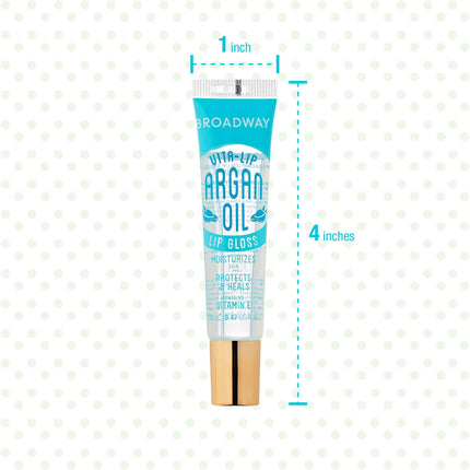 Ruby Kisses Broadway Vita-lip Clear Lip Gloss-bclg05d1(argan, 6pack)