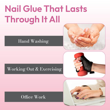 Goldfinger Professional Nail Glue-ggl04(5pack)