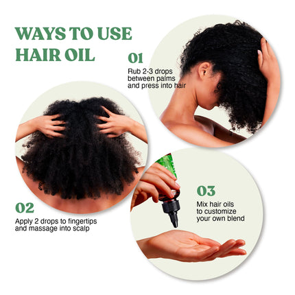 Red By Kiss Biotin Infused 99.9% Natural Hair Oil, 2.5 Fl Oz-nhl