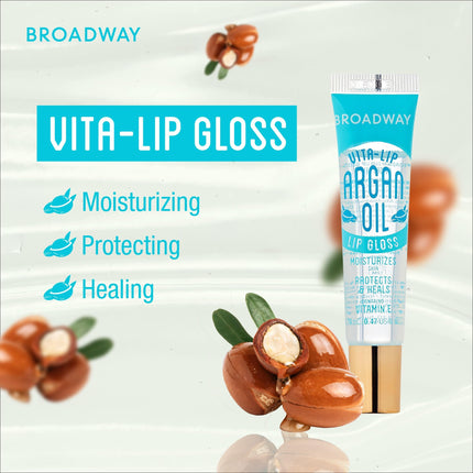 Ruby Kisses Broadway Vita-lip Clear Lip Gloss-bclg05d1(argan, 6pack)