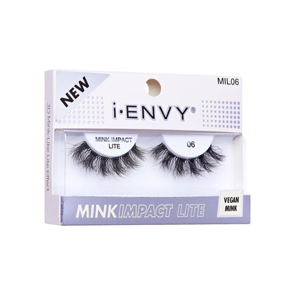 I-envy Mink Impact Lite - 100% 3d Mink-like Vegan Lashes-mil12