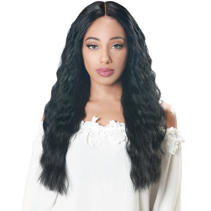 Zury Sis Synthetic Flawless Pre-tweezed Hair Line Swiss Lace Front Wig - Ellis