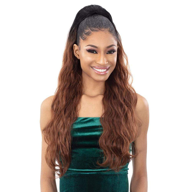 Shake N Go Organique Pony Pro Mastermix Ponytail - Body Wave 28