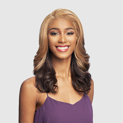 Vanessa All Black Style Lace Front Wig Ab - Melissa