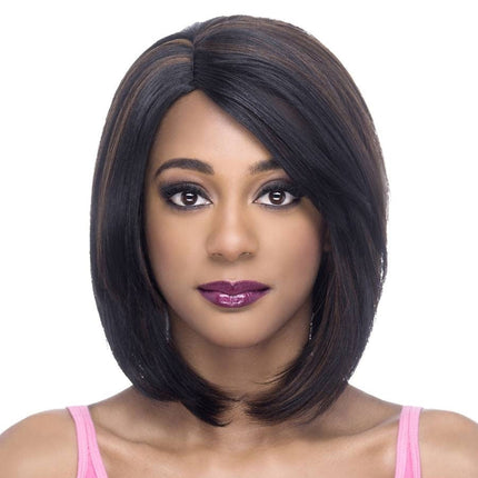 Aw-deanna - Amore Mio Synthetic Heat Resistant Full Wig Medium Layered Bob