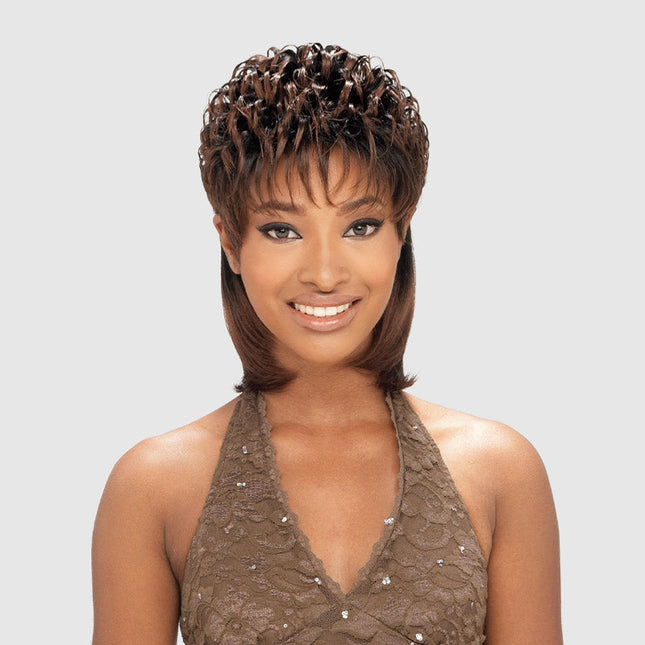 Ama - Vanessa Short Front Medium Length Straight Back Wig