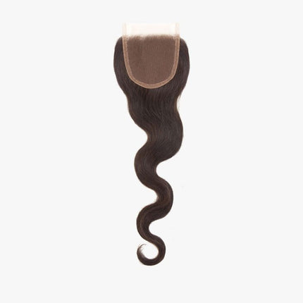 Bare&natural Unprocessed Virgin Human Hair 4x4 Lace Closure - 7a Body Wave 18"