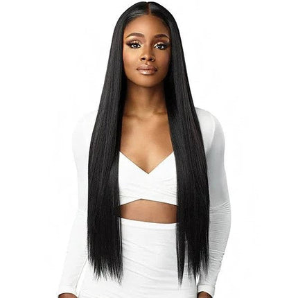 Sensationnel Human Hair Blend Butta Hd Lace Front Wig - Straight 32