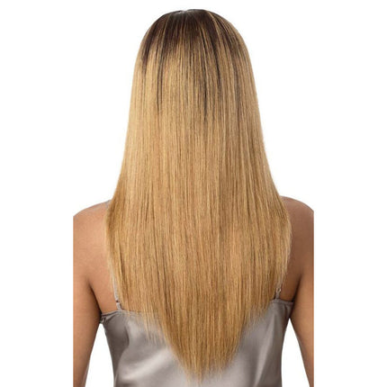 Outre Mytresses 100% Unprocessed Human Hair Custom Colored Hd Lace Front Wig - Cassina