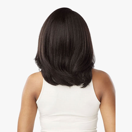 Sensationnel Curls Kinks&co Synthetic Textured Lace Front Wig - 13x6 Kinky Layered Blow Out 14"