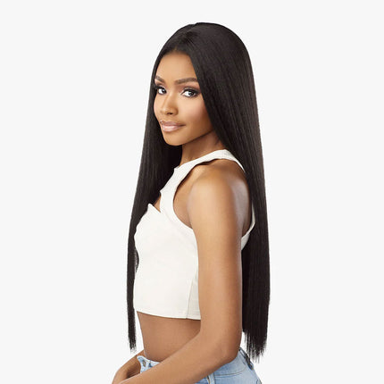 Sensationnel Curls Kinks&co Textured Lace Front Wig - 13x6 Kinky Silk Pressed 26"