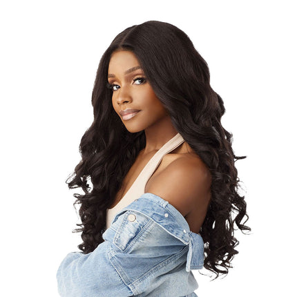 Sensationnel Curls Kinks&co Textured Lace Wig - Y-part Kinky Loose Spiral 24"
