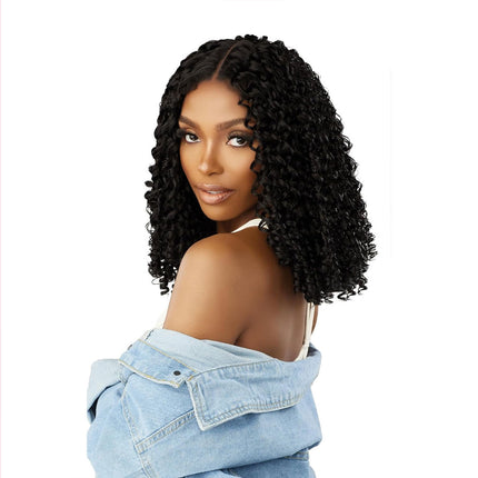 Sensationnel Curls Kinks&co Textured Lace Wig - Y-part Kinky Burmese Curl 16