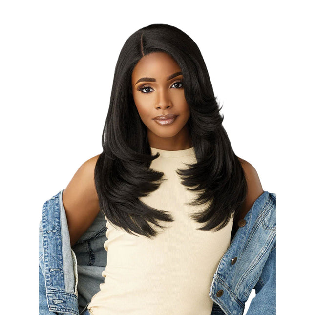 Sensationnel Curls Kinks&co Textured Lace Wig - Y-part Kinky Blow Out 20