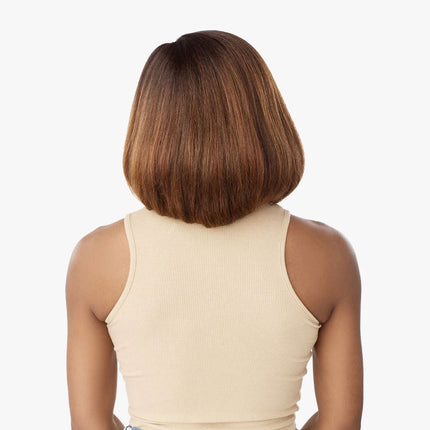 Sensationnel Curls Kinks&co Textured Lace Wig - Y-part Kinky Chic Bob 12"