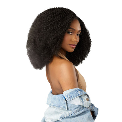 Sensationnel Curls Kinks&co Textured Lace Wig - Y-part Kinky Mongolian Curly 18