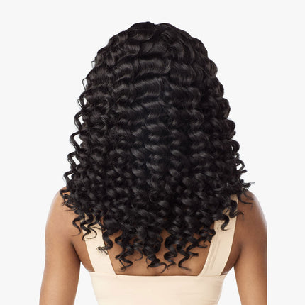 Sensationnel Curls Kinks&co Textured Lace Wig - Y-part Kinky Rod Curl 18"