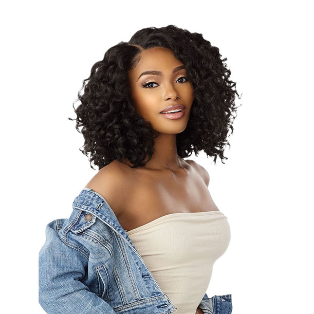 Sensationnel Curls Kinks&co Textured Lace Wig - Y-part Kinky Ringlet Curl 14