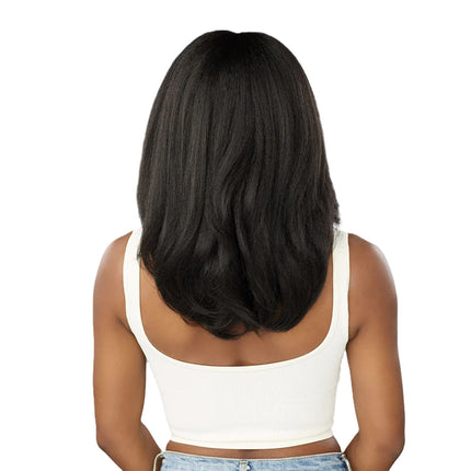 Sensationnel Curls Kinks&co Textured Lace Wig - Y-part Kinky Straight 18