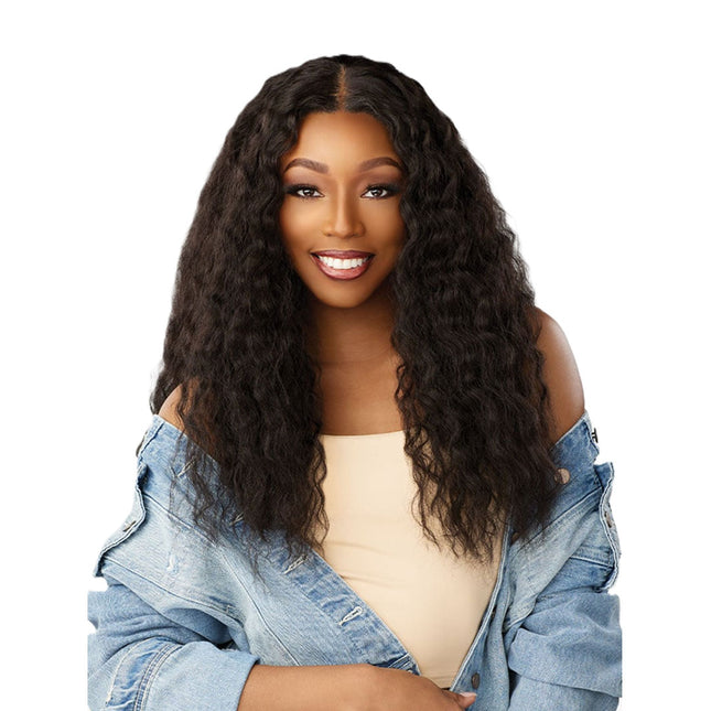 Sensationnel Curls Kinks&co Textured Lace Wig - Y-part Kinky Braid Out 20