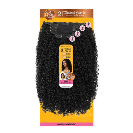 Sensationnel Curls Kinks & Co Textured Clip In Extension 9pcs - Game Changer 14