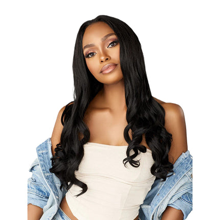 Sensationnel Curls Kinks & Co Premium Fiber Clip-ins - Wave Maker 18