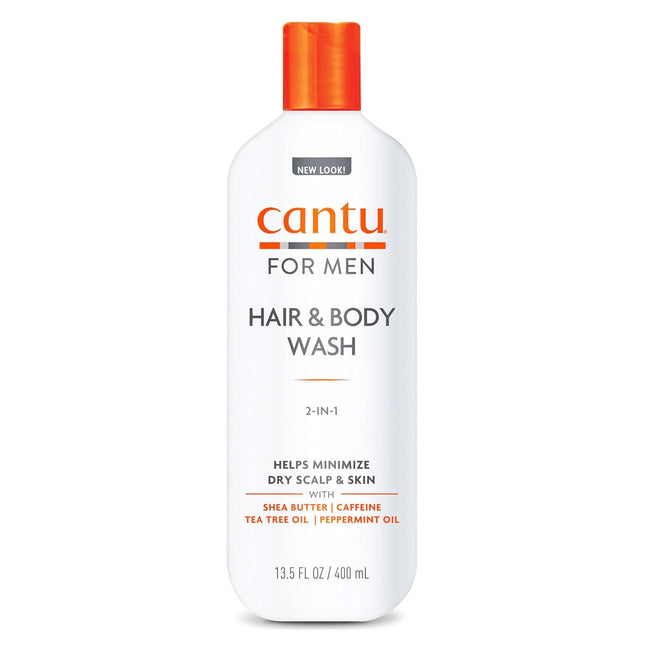 Cantu 2-in-1 Hair & Body Wash for Men, 13.5 fl oz