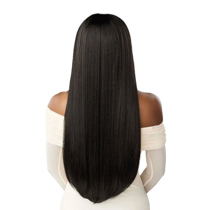 Sensationnel Crowned Edge Gluless 13x5 Hd Lace Frontal Wig - Straight 28