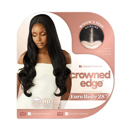 Sensationnel Crowned Edge Synthetic Hd Lace Wig- Euro Body 28